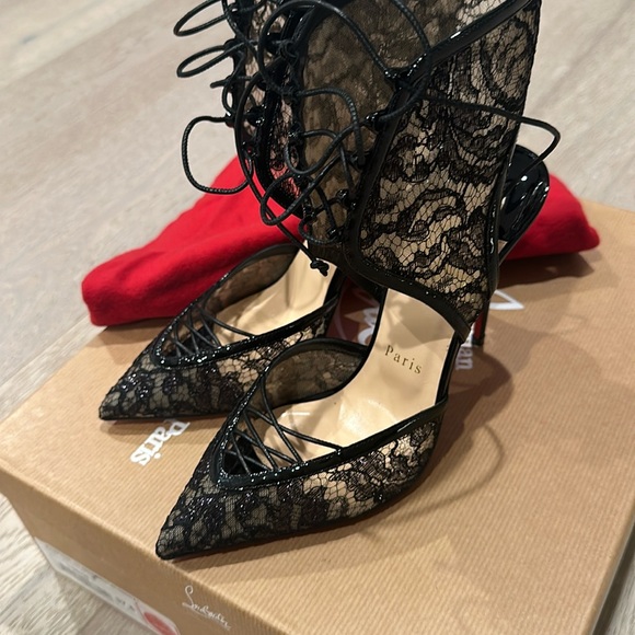 Christian Louboutin Shoes - Christian Louboutin Josephine 1000 retedent Gloss/pat* CM47 *Rare**